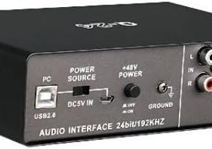 Teyun Q24 Professional USB Computer No Driving Audio Interface 2 in 4 Out