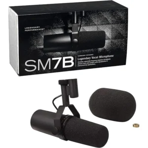 Shure SM7B Voice dynamic podcast recording microphone