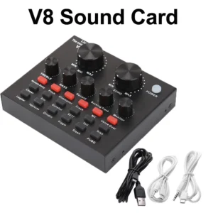 V8 External USB Live Soundcard