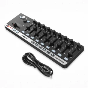 Worlde EasyControl.Portable USB 9 Slim-Line Control Programmable MIDI Keyboard Controller