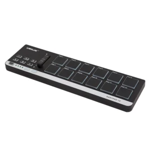 Worlde EasyPad.12 Drum Pads MIDI Controller Portable Mini MIDI Keyboard Controller with USB Cable